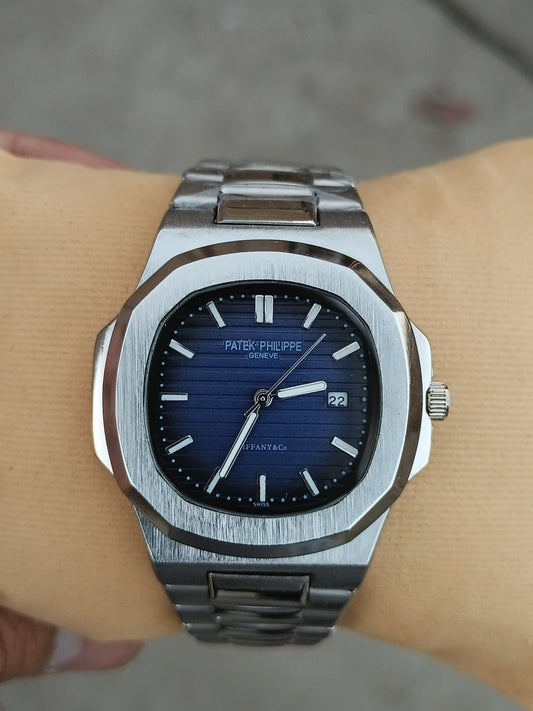 Patek Philippe Silver-Blue